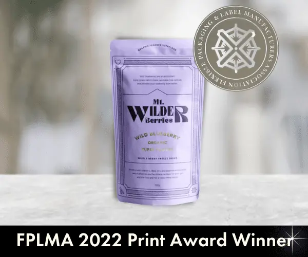 FPLMA 2022 Print Award Winner flexible packaging product