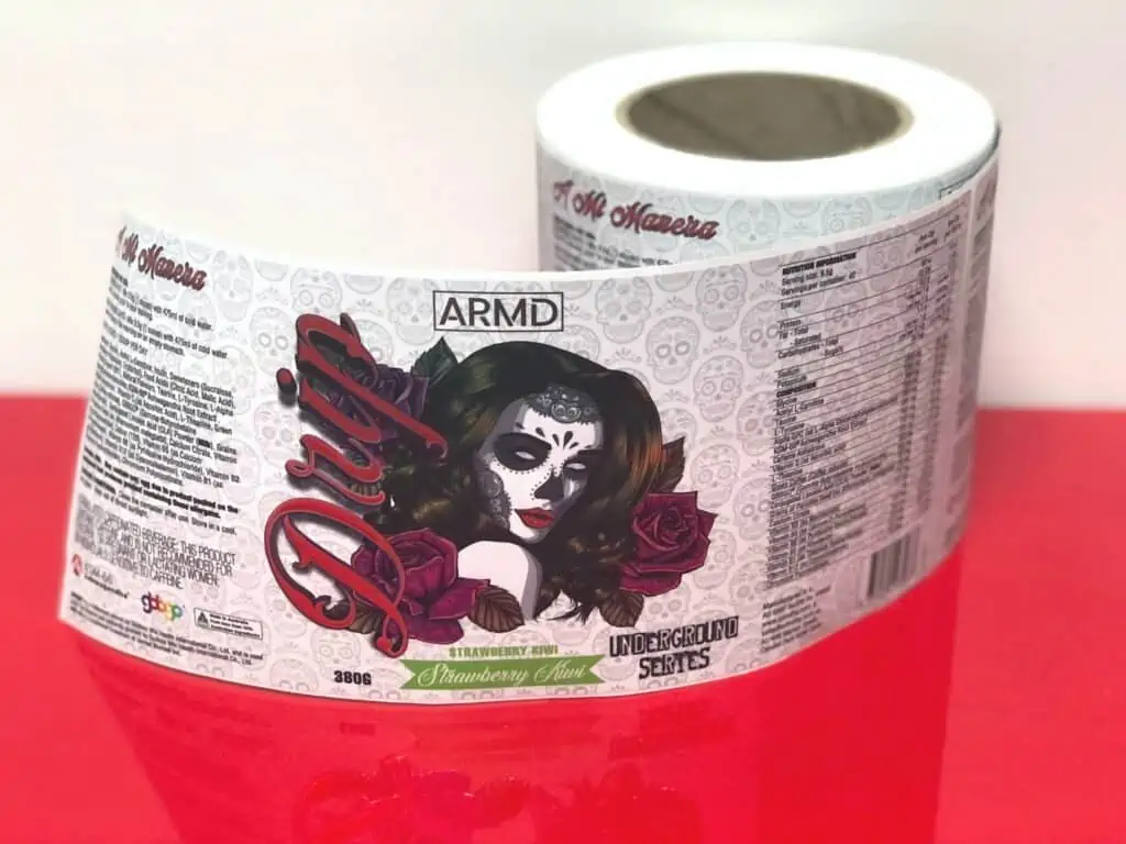 Roll of labels for ARMD